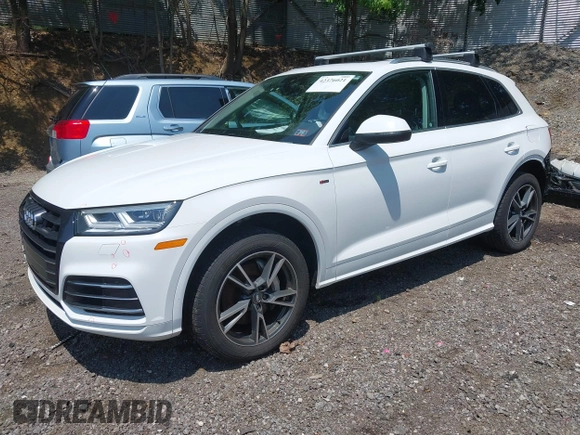 2020 Audi Q5 Premium Plus with VIN WA1E2AFY8L2049128, listed as a IAAI auction lot 42376021 with 65,498 mi miles and . Bid and sale history available at DreamBid. Image 23.