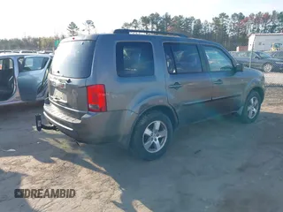 2009 Honda Pilot EX-L with VIN 5FNYF48519B053281, listed as a IAAI auction lot 41905515 with 255,634 mi miles. Bid and sale history available at carsss.com. Image 4.