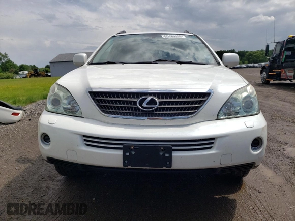 2006 Lexus RX 400h with VIN JTJHW31UX60023361, listed as a Copart auction lot 60489355 with 112,087 mi miles and Salvage title. Bid and sale history available at DreamBid. Image 5.