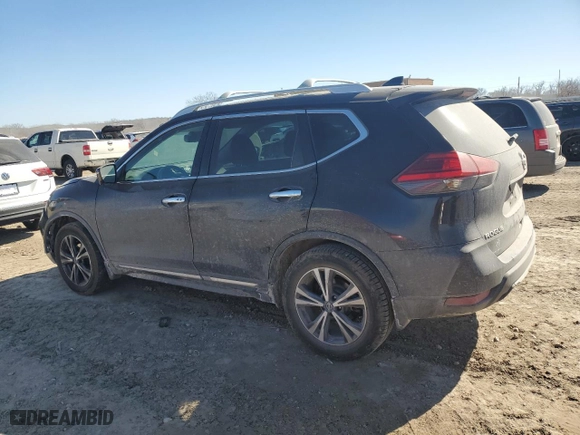 2017 Nissan Rogue SL with VIN 5N1AT2MTXHC827876, listed as a Copart auction lot 46590435 with 149,446 mi miles and Salvage Title. Bid and sale history available at carsss.com. Image 2.