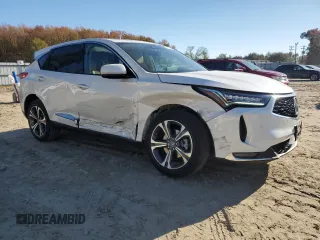2023 Acura RDX w/Advance Package with VIN 5J8TC2H74PL018593, listed as a Copart auction lot 82117684 with 15,358 mi miles and Salvage Title. Bid and sale history available at carsss.com. Image 4.