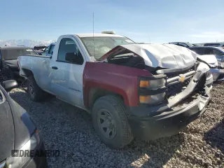 2014 Chevrolet Silverado 1500 Work Truck with VIN 1GCNKPEC7EZ161850, listed as a Copart auction lot 41513705 with 148,820 mi miles and Salvage Title. Bid and sale history available at DreamBid. Image 4.