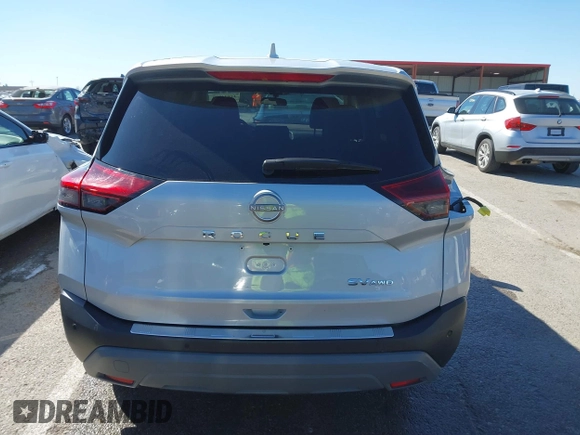 2023 Nissan Rogue SV with VIN 5N1BT3BB1PC862938, listed as a IAAI auction lot 41844820 with 74,150 mi miles. Bid and sale history available at carsss.com. Image 17.