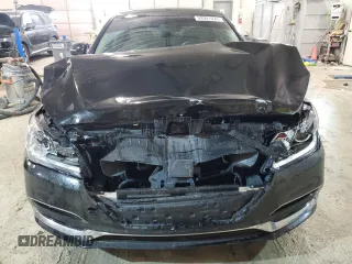 2018 Genesis G80 3.8L with VIN KMHGN4JE4JU238540, listed as a Copart auction lot 59391074 with 63,341 mi miles and Salvage Title. Bid and sale history available at carsss.com. Image 5.