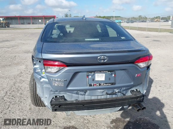 2025 Toyota Corolla SE with VIN 5YFS4MCE7SP224158, listed as a IAAI auction lot 41570536 with 2,886 mi miles. Bid and sale history available at carsss.com. Image 19.