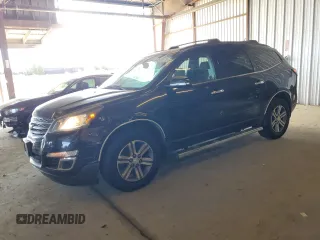 2015 Chevrolet Traverse LT with VIN 1GNKRHKD8FJ287112, listed as a Copart auction lot 63654675 with 120,927 mi miles and Salvage title. Bid and sale history available at DreamBid. Image 1.