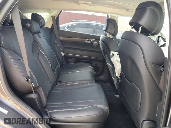 2023 Genesis GV80 with VIN KMUHBDSB4PU107507, listed as a Copart auction lot 54907715 with 89,970 mi miles and Salvage title. Bid and sale history available at DreamBid. Image 11.