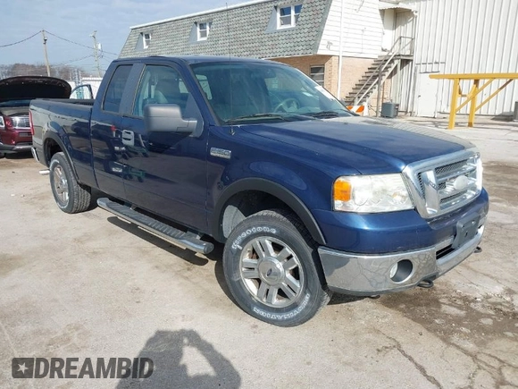 2007 Ford F-150 XLT with VIN 1FTPX14VX7FB18960, listed as a IAAI auction lot 41883749 with 173,716 mi miles. Bid and sale history available at carsss.com. Image 1.