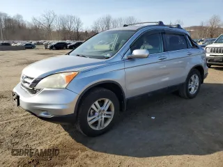2011 Honda CR-V EX-L with VIN 5J6RE4H74BL082179, listed as a Copart auction lot 48927035 with 155,380 mi miles and Salvage title. Bid and sale history available at DreamBid. Image 1.