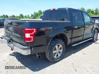 2018 Ford F-150 XL with VIN 1FTEW1E52JFB61592, listed as a IAAI auction lot 42682384 with 51,929 mi miles and . Bid and sale history available at DreamBid. Image 4.
