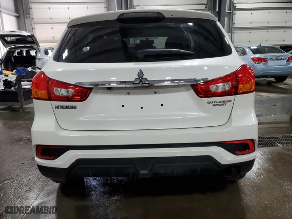2018 Mitsubishi Outlander Sport ES 2.0 with VIN JA4AP3AU6JU017098, listed as a Copart auction lot 50628075 with 34,101 mi miles and Salvage Title. Bid and sale history available at carsss.com. Image 6.