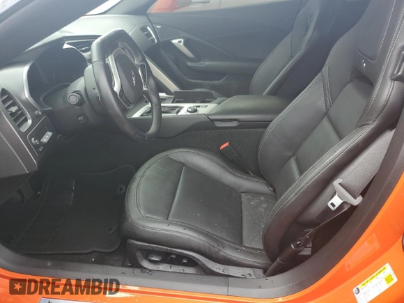 2019 Chevrolet Corvette Z06 2LZ with VIN 1G1YS2D67K5600391, listed as a Copart auction lot 73743904 with 0 mi miles and Salvage Title. Bid and sale history available at carsss.com. Image 7.