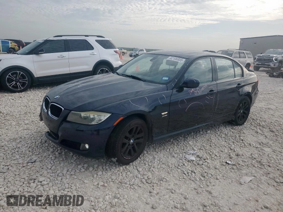 2010 BMW 3 Series 328i xDrive with VIN WBAPK5C57AA652894, listed as a Copart auction lot 62106955 with 114,310 mi miles and Salvage title. Bid and sale history available at DreamBid. Image 1.