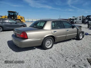 2002 Mercury Grand Marquis LS Premium with VIN 2MEFM75W42X656516, listed as a Copart auction lot 46897365 with 162,861 mi miles and Salvage Title. Bid and sale history available at DreamBid. Image 3.