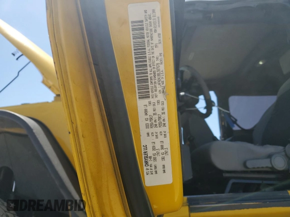 2008 Jeep Wrangler X with VIN 1J4FA24188L567678, listed as a Copart auction lot 60918635 with 185,368 mi miles and Salvage title. Bid and sale history available at DreamBid. Image 13.