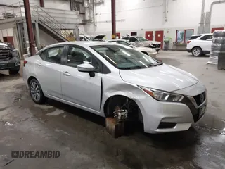 2021 Nissan Versa SV with VIN 3N1CN8EV5ML821740, listed as a IAAI auction lot 42174019 with 70,688 mi miles and . Bid and sale history available at DreamBid. Image 1.
