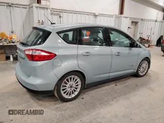 2014 Ford C-Max Energi SEL with VIN 1FADP5CU4EL511196, listed as a Copart auction lot 53900485 with 92,312 mi miles and Clean Title. Bid and sale history available at carsss.com. Image 3.