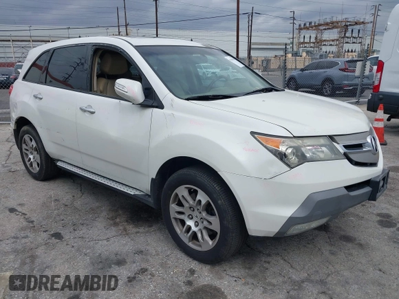 2008 Acura MDX with VIN 2HNYD28208H507460, listed as a IAAI auction lot 41549190 with 175,232 mi miles and . Bid and sale history available at DreamBid. Image 1.