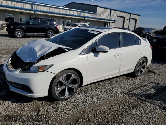2015 Honda Civic Sedan Si with VIN 2HGFB6E57FH704441, listed as a Copart auction lot 44205275 with 160,205 mi miles and Salvage Title. Bid and sale history available at carsss.com. Image 1.