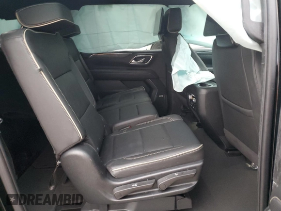 2023 GMC Yukon XL SLT with VIN 1GKS2GKD5PR363433, listed as a Copart auction lot 85979734 with 61,957 mi miles and Salvage Title. Bid and sale history available at DreamBid. Image 10.