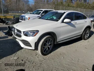 2021 Mercedes-Benz GLC with VIN W1N0J8EB4MF892643, listed as a Copart auction lot 82924654 with 25,270 mi miles and Salvage Title. Bid and sale history available at carsss.com. Image 1.