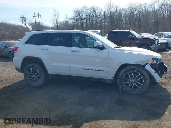 2018 Jeep Grand Cherokee Limited with VIN 1C4RJFBG2JC108914, listed as a IAAI auction lot 41650439 with 82,643 mi miles and . Bid and sale history available at DreamBid. Image 13.