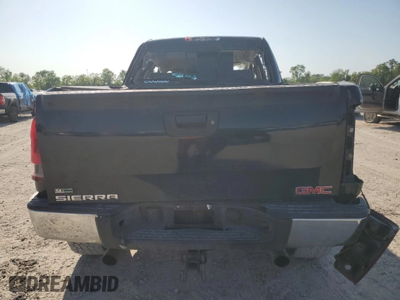 2011 GMC Sierra 1500 SLE with VIN 3GTP2VE33BG149915, listed as a Copart auction lot 52377385 with 218,845 mi miles and Salvage title. Bid and sale history available at DreamBid. Image 6.