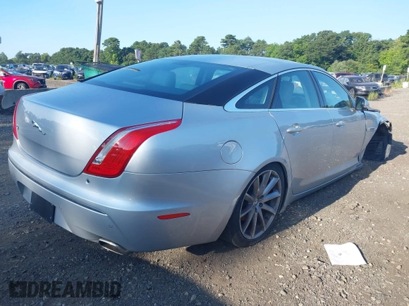 2011 Jaguar XJ with VIN SAJWA1CB1BLV05526, listed as a IAAI auction lot 40162505 with 56,961 mi miles and . Bid and sale history available at DreamBid. Image 4.