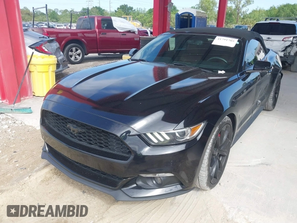 2016 Ford Mustang EcoBoost Premium with VIN 1FATP8UH2G5217351, listed as a IAAI auction lot 41791705 with 84,389 mi miles and . Bid and sale history available at carsss.com. Image 19.