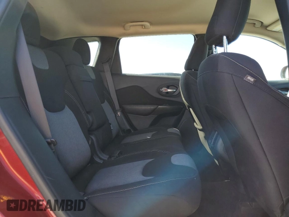 2017 Jeep Cherokee Altitude with VIN 1C4PJLAB6HW559977, listed as a Copart auction lot 48045115 with 126,367 mi miles and Salvage title. Bid and sale history available at DreamBid. Image 12.