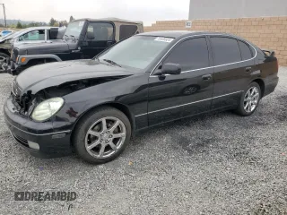 2004 Lexus GS 430 with VIN JT8BL69S340015801, listed as a Copart auction lot 76535924 with 208,686 mi miles and Salvage Title. Bid and sale history available at DreamBid. Image 1.