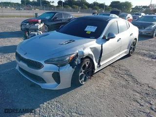 2018 Kia Stinger GT1 with VIN KNAE45LC6J6028524, listed as a IAAI auction lot 41781169 with 64,806 mi miles. Bid and sale history available at carsss.com. Image 17.
