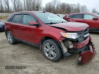 2013 Ford Edge SEL with VIN 2FMDK3JC2DBC77786, listed as a Copart auction lot 51224285 with 128,813 mi miles and Clean Title. Bid and sale history available at carsss.com. Image 4.