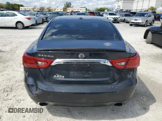 2017 Nissan Maxima SV with VIN 1N4AA6AP9HC372632, listed as a Copart auction lot 52605605 with 124,559 mi miles and Clean Title. Bid and sale history available at carsss.com. Image 6.