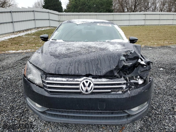 2012 Volkswagen Passat SE w/Sunroof with VIN 1VWBH7A35CC066806, listed as a Copart auction lot 46104035 with 232,997 mi miles and Salvage Title. Bid and sale history available at carsss.com. Image 5.