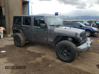 2018 Jeep Wrangler JK Unlimited Sport S with VIN 1C4BJWDG9JL938689, listed as a Copart auction lot 80713534 with 118,101 mi miles and Salvage Title. Bid and sale history available at carsss.com. Image 4.