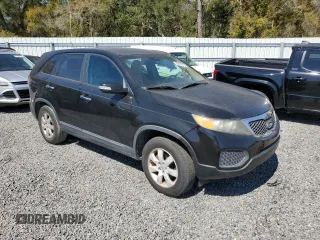 2011 Kia Sorento LX with VIN 5XYKT3A13BG013461, listed as a Copart auction lot 47467015 with 166,707 mi miles and Clean Title. Bid and sale history available at DreamBid. Image 4.