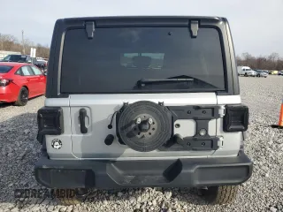 2023 Jeep Wrangler Willys with VIN 1C4HJXDG2PW671483, listed as a Copart auction lot 46990395 with 15,087 mi miles and Salvage Title. Bid and sale history available at DreamBid. Image 6.