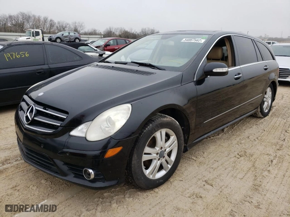 2009 Mercedes-Benz R-Class 3.5L with VIN 4JGCB65E59A092532, listed as a Copart auction lot 34087562 with 0 mi miles and Clean Title. Bid and sale history available at carsss.com. Image 2.