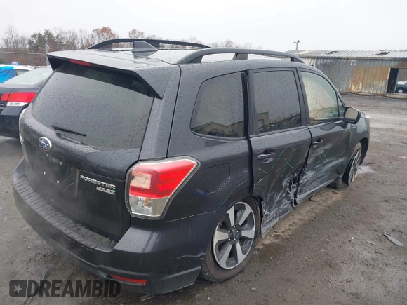 2017 Subaru Forester Premium with VIN JF2SJAEC9HG505912, listed as a IAAI auction lot 41165598 with 116,435 mi miles. Bid and sale history available at carsss.com. Image 4.