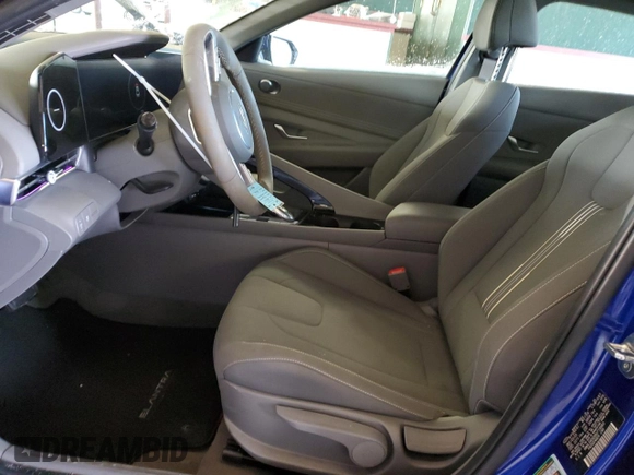 2024 Hyundai Elantra SEL with VIN KMHLS4DG5RU718960, listed as a Copart auction lot 45567505 with 4,118 mi miles and Salvage Title. Bid and sale history available at carsss.com. Image 7.