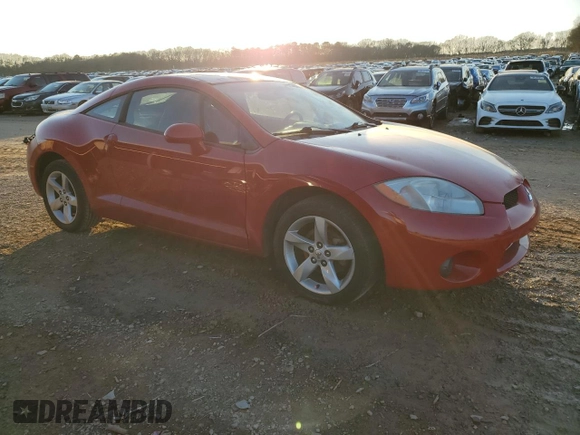 2007 Mitsubishi Eclipse GS with VIN 4A3AK24F17E014167, listed as a Copart auction lot 88531395 with 250,337 mi miles and Salvage Title. Bid and sale history available at DreamBid. Image 4.