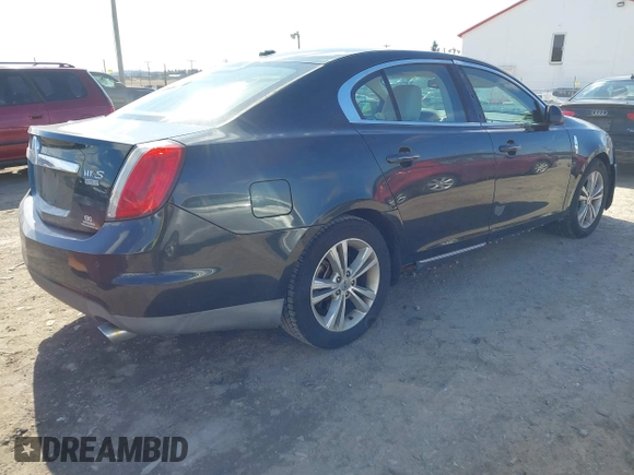 2010 Lincoln MKS with VIN 1LNHL9ER9AG604947, listed as a IAAI auction lot 41552721 with 143,130 mi miles. Bid and sale history available at carsss.com. Image 4.
