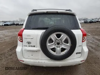 2008 Toyota RAV4 with VIN JTMBD33V586063710, listed as a Copart auction lot 51377555 with 123,224 mi miles and Salvage Title. Bid and sale history available at carsss.com. Image 6.
