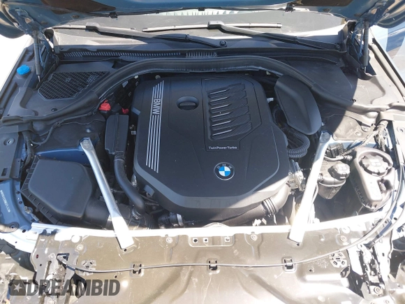 2022 BMW 8 Series 840i with VIN WBAGV2C09NCH74342, listed as a IAAI auction lot 42326824 with 12,745 mi miles and . Bid and sale history available at DreamBid. Image 10.