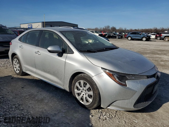 2022 Toyota Corolla LE with VIN JTDEPMAE3NJ226831, listed as a Copart auction lot 47880715 with 45,566 mi miles and Salvage Title. Bid and sale history available at carsss.com. Image 4.