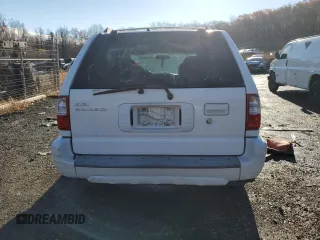 2001 Isuzu Rodeo S with VIN 4S2CK58W414338481, listed as a Copart auction lot 80849314 with 109,036 mi miles and Salvage Title. Bid and sale history available at DreamBid. Image 6.