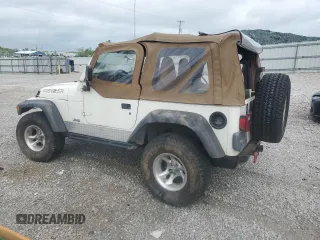 1998 Jeep Wrangler SE with VIN 1J4FY29P6WP796472, listed as a Copart auction lot 54879025 with 118,664 mi miles and Salvage title. Bid and sale history available at DreamBid. Image 2.