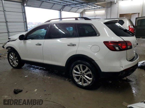 2013 Mazda CX-9 Grand Touring z VIN JM3TB2DA1D0417873, wystawiony jako Copart lot #42680065 z przebiegiem 153 769 mil mil oraz Szkoda całkowita • Salvage title. Historia ofert i sprzedaży dostępna na DreamBid. Obrazek 2.