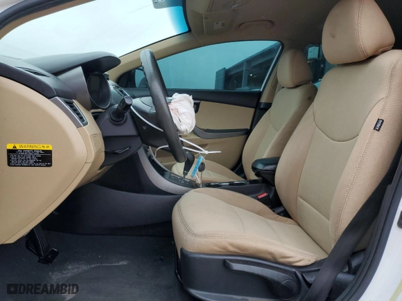 2013 Hyundai Elantra Limited PZEV with VIN 5NPDH4AE0DH303977, listed as a Copart auction lot 53994675 with 150,000 mi miles and Clean Title. Bid and sale history available at carsss.com. Image 7.